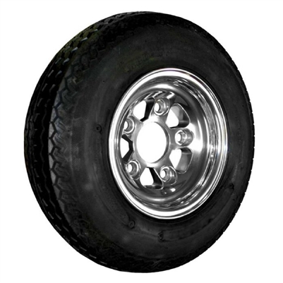 <h3>Polished Aluminum Wheel With Tire (4.80)</h3>