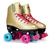 rookie,roller,skate,bump,disco,gold