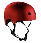 sfr,scooter,metallic,red,safety,helmet,skate