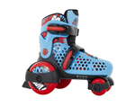 SFR,Stomper,Adjustable,Junior,Skates,Blue,Red