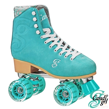 candi,girl,roller,skates,carlin,teal,disco