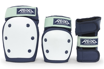 rekd,triple,pad,set,safety,protection,blue,mint