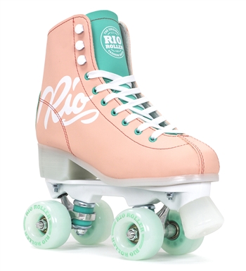 sfr,rio,script,roller,skates,disco,peach,green