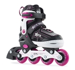 sfr,inline,skates,pink,kids,adjustable