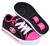 heelys,classic,black,pink,girls,x2,white