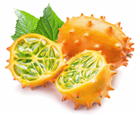 Kiwano Melon promotes weight loss, has antioxidant properties, helps Eye Care, improves cognitive function, boosts metabolism, slows aging, relieves stress and anxiety, aids digestion and increases bone strength.
