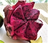 Exotic Fruit Market offers Red Dragon fruits grown in Sunny California, USA. Sweet, juicy dragon fruit is obtained from the cactus family plants of Central American origin, in the genus: Hylocereus. Dragon Fruit is known as pitihaya or pithaya.