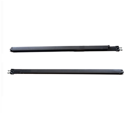 Replacement Retractable Arms Set for 10x8 Foot Black Retractable Awnings - Set of 2 - Black - ALEKO