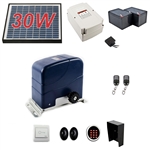 Sliding Gate Opener - AR1350 - Solar Kit 30W - ALEKO