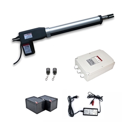 Single Swing Gate Operator - AS600 AC/DC - Back-up Kit ACC2 - ALEKO