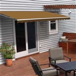 ALEKOÂ® Retractable Patio Awning SAND Color - 13FT x 10FT