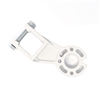 ALEKOÂ® Support Bracket for Gearbox for Retractable Awning - White Color