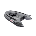 Inflatable Boat with Aluminum Floor - BT250 - 8.4 ft - Gray - ALEKO