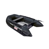 Inflatable Boat with Aluminum Floor - BT250 - 8.4 ft - Black - ALEKO