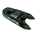 Inflatable Boat with Aluminum Floor - BT320 - 10.5 ft - Dark Green - ALEKO