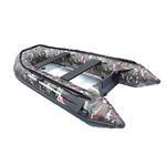 Inflatable Boat with Aluminum Floor - 10.5 ft - Camouflage Style