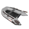 Inflatable Sport Boat with Pre-Installed Slide Slat Floor - 8.4 Foot - Gray - ALEKO