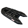 Inflatable Sport Boat with Wood Floor - 10.5 Feet - Black - ALEKO