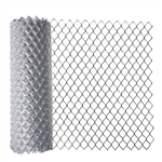 CLF115G5X50 Galvanized Steel 5 X 50 Feet (1.5 X 15m) Chain Link Fence Fabric, 11.5-AW Gauge