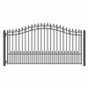 ALEKOÂ® ST.PETERSBURG Style Single Swing Steel Driveway Gate 12'