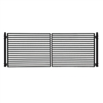 ALEKO MILAN Style Swing Dual Steel Driveway Gates 14'