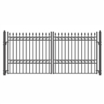 ALEKOÂ® OSLO Style Swing Dual Steel Driveway Gates 14'