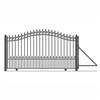ALEKOÂ® PRAGUE Style Slide Steel Driveway Gate 14'