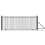 Steel Sliding Driveway Gate - MADRID Style