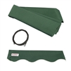 ALEKO Awning Fabric Replacement for 13x10 Ft Retractable Patio Awning, GREEN Color