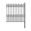 ALEKO&reg; London Style DIY Iron Wrought Steel 5.5' X 5' (1.7 X 1.5 m)  High Quality Ornamental Fence