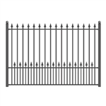 ALEKOÂ® MUNICH Steel Fence 8' x 5'