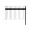 DIY Steel Iron Wrought High Quality Ornamental Fence - Rome Style - 8 x 6 Feet