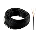 Black Stranded Wire - LM150 - 5-Core - 25 Feet