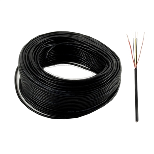 Black Stranded Wire - LM150 - 5-Core - 30 Feet
