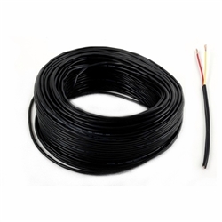 Black Stranded Wire - LM151 - 2-Core - 40 Feet (12.2 Meters)