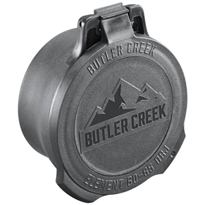 BUTLER CREEK Element Flip Up Black (Size 60-65mm) Outside Objective