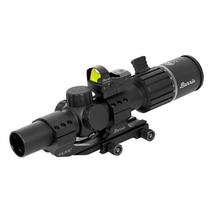 BURRIS RT6 1-6x24 (30mm Tube) Matte Burris RT-6 Rifle Scope Combo FastFire III & PEPR Mount w/ Ilum Ballistic AR Reticle
