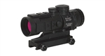BURRIS AR-332 Prism Sight with Picatinny mount for rail or handle, Matte, 3X with lens covers and Ballistic/CQ reticle