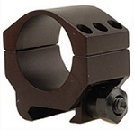 BURRIS Xtreme Tactical 30mm Low 1/4 inch (Matte, Single Ring)