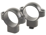 BURRIS Standard Solid Steel Rings (Dovetail front, Windage Adjustable Rear) Matte High 1 inch