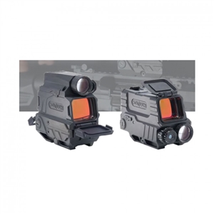 HOLOSUN DRS-NV REFLEX SIGHT - BLACK, RED MRS, 1-8X