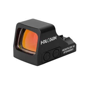 HOLOSUN 507COMP REFLEX SIGHT - BLACK, GREEN MRS