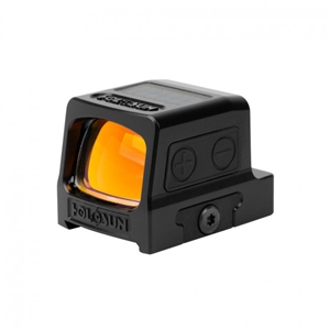 HOLOSUN MINI ENCLOSED REFLEX SIGHT - TITANIUM, 32 MOA CIRCLE & 2 MOA DOT, RED RETICLE