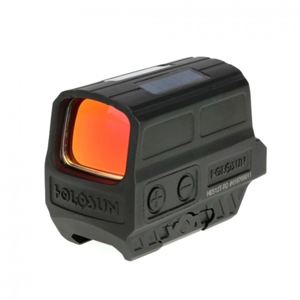 HOLOSUN ENCLOSED REFLEX SIGHT - BLACK, 2 MOA RED DOT & 65 MOA CIRCLE, TITANIUM