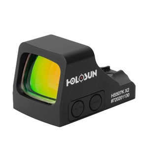 HOLOSUN 507COMP REFLEX SIGHT - BLACK, RED MRS