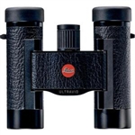 LEICA 8x20mm BL Black Ultravid Binocular Leather with Brown Case