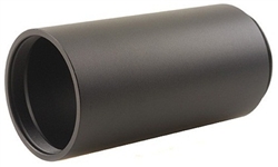LEUPOLD 4" Matte Alumina 40mm Sunshade (fits 2004 and newer VX-I, VX-II, VX-III, VX-1, VX-2, VX-3, VX-R and all Mark 4 40mm objective scopes)