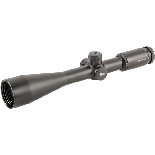 March Optics 36-55 x 52mm Benchrest Scope 3/32 MOA DOT