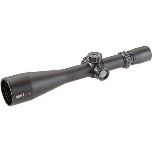 March Optics 5-40 x 56mm FFP Tactical Knob, Illuminated FMA-1