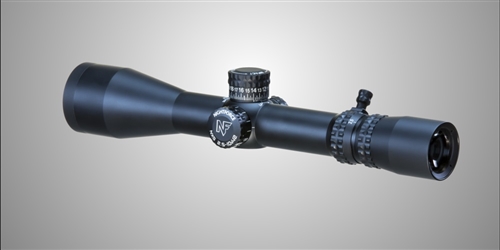 NIGHTFORCE NXS 2.5-10x42mm (Matte) 30mm Tube SF (1/4 MOA) with MOAR DigIllum Reticle & Zero Stop Elevation Knobs (C458)